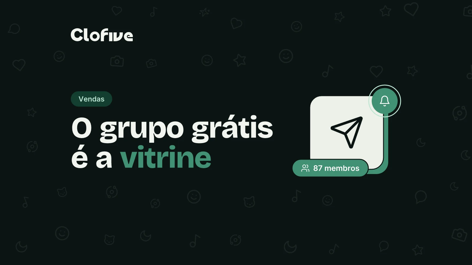 Grupo do Telegram como vitrine para vender conteúdo exclusivo